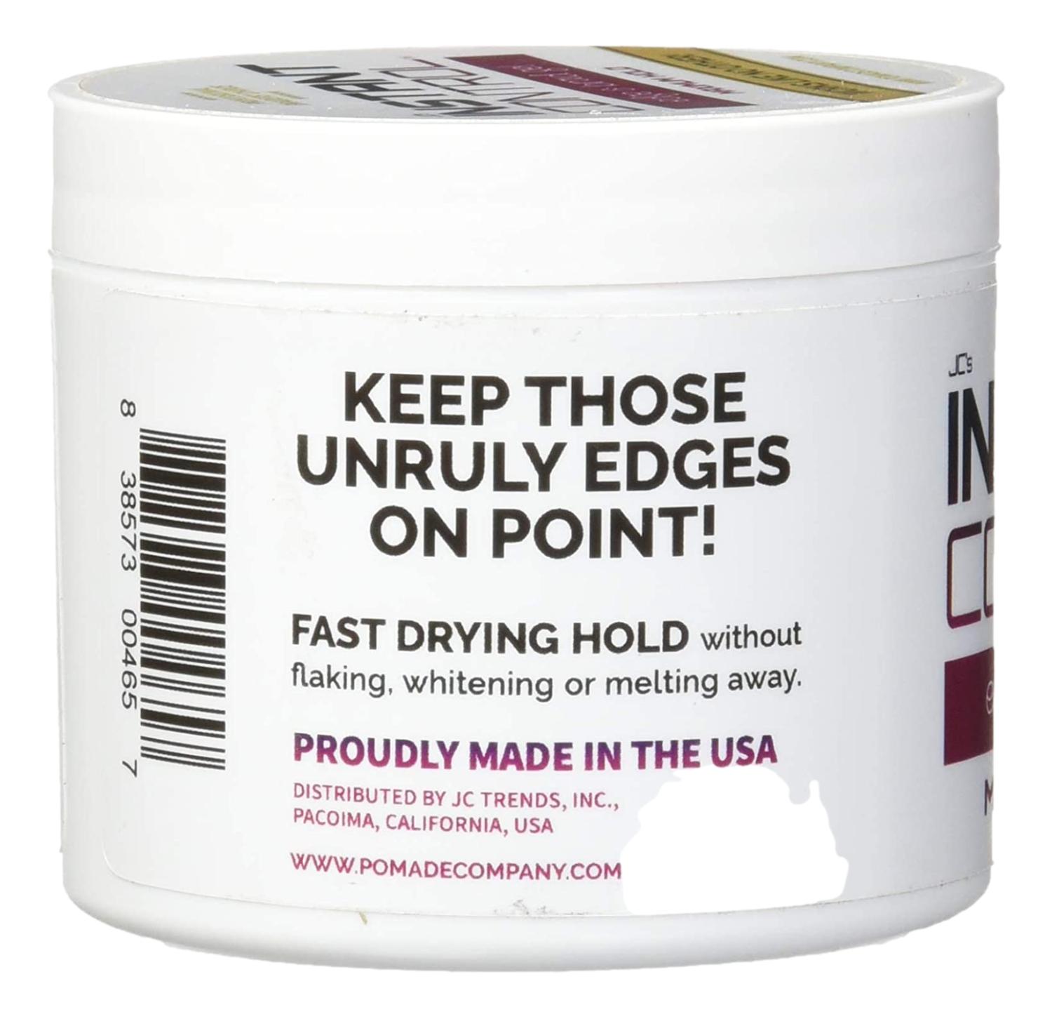 JC's Instant Control Edge & Braid Gel Maximum Hold 8oz