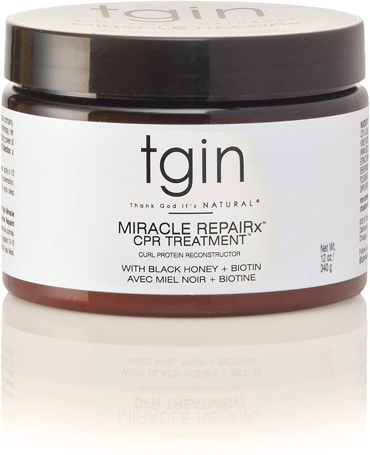 TGIN Miracle Repairx Curl Protein Reconstructor (CPR) Treatment(12oz) - Deluxe Beauty Supply