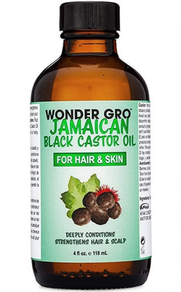 Wonder Gro Jamaican Black Caster Oil - Deluxe Beauty Supply