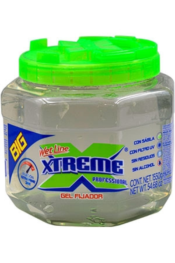 Wetline Xtreme Pro Styling Gel - Clear 54.67oz - Deluxe Beauty Supply