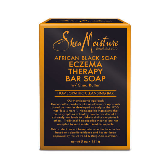 Shea Moisture African Black Soap Eczema & Psoriasis Therapy Bar - Deluxe Beauty Supply