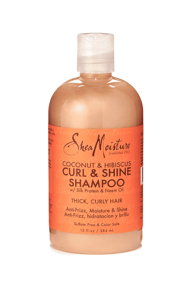 Shea Moisture Coconut & Hibiscus Curl & Shine Shampoo - Deluxe Beauty Supply