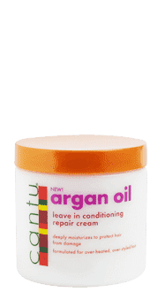 Cantu Argan Leave In Conditioning Repair Cream 16oz - Deluxe Beauty Supply