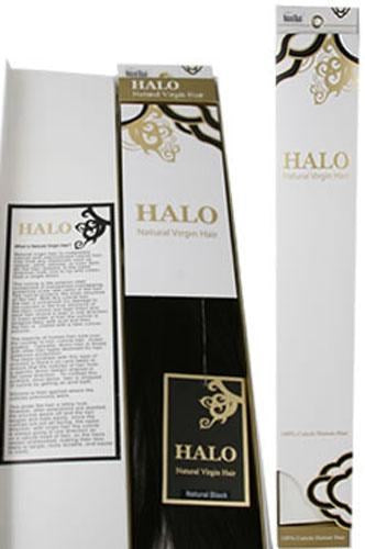 HALO 100% Virgin Human Hair Extensions - Natural Black
