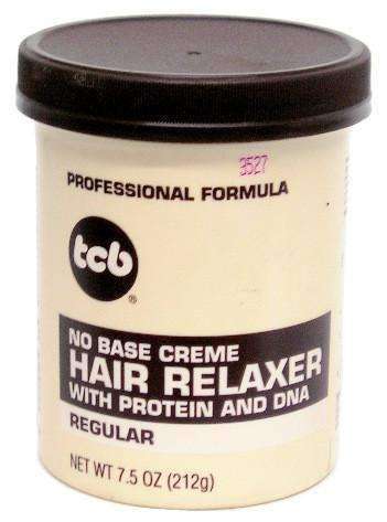TCB No Base Creme Relaxer 7.5oz - Regular - Deluxe Beauty Supply