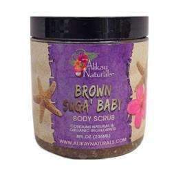 Alikay Naturals Body Scrub - Brown Suga' - Deluxe Beauty Supply