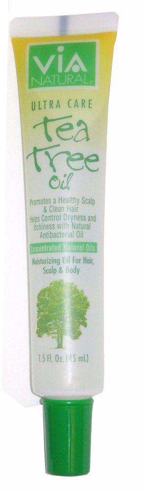 Via Natural Tea Tree Hot Oil Treatment - Deluxe Beauty Supply