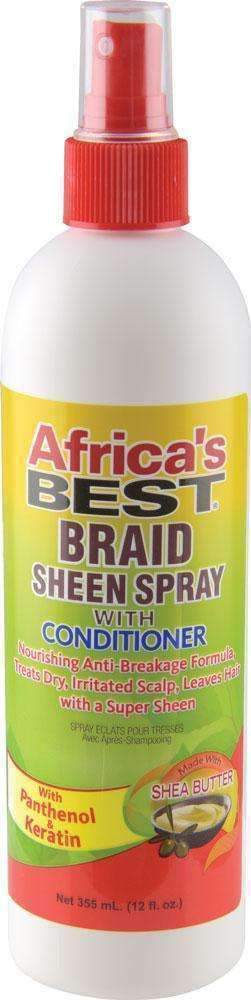 Africa's Best Braid Sheen Spray w/ Conditioner - Deluxe Beauty Supply