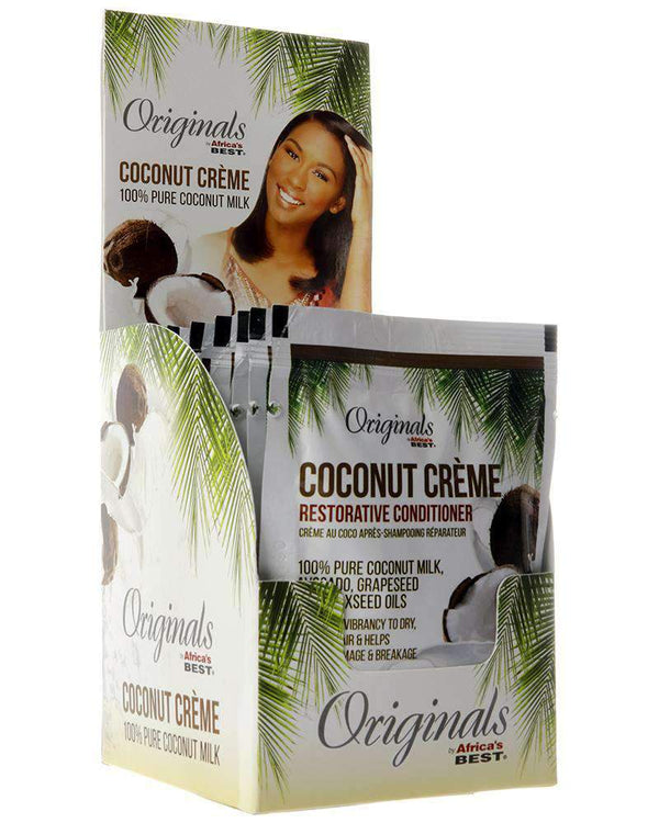 Africa's Best Coconut Creme Restorative Conditioner Pack - Deluxe Beauty Supply