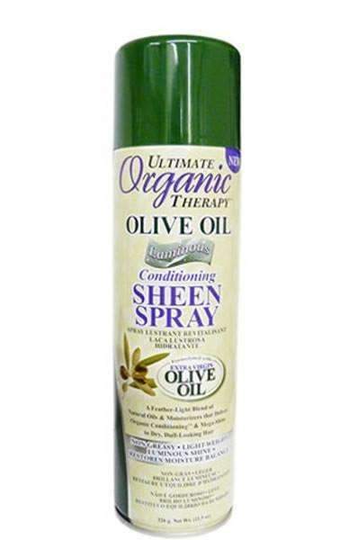 Africa's Best Ultimate Organics Olive Oil Luminous Conditioning Oil Sheen 8oz - Deluxe Beauty Supply