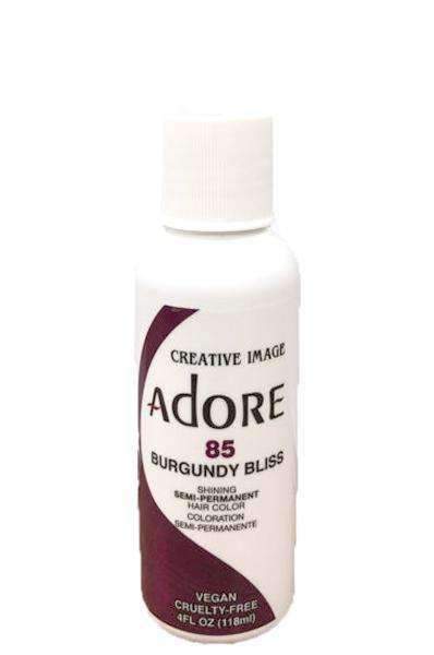 Adore Semi-Permanent Hair Color - 85 Burgundy Bliss - Deluxe Beauty Supply