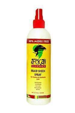 African Essence Braid Sheen Spray 12oz - Deluxe Beauty Supply