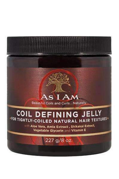 As I Am Coil Defining Jelly - For Tightly Coiled Hair 8oz - Deluxe Beauty Supply