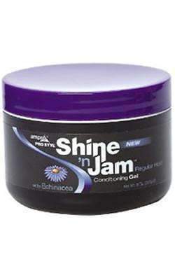 Ampro Shine 'n Jam Gel Regular Hold 8oz - Deluxe Beauty Supply