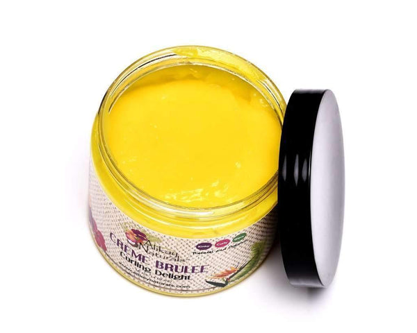 Alikay Naturals Creme Brulee Curling Custard 16oz - Deluxe Beauty Supply