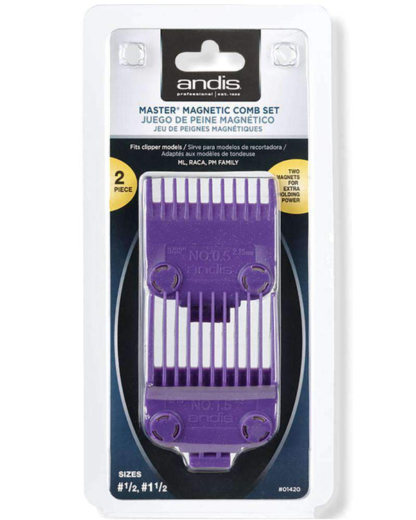 Andis Master Magnetic Comb Set - Deluxe Beauty Supply