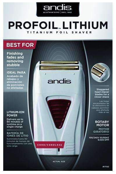 Andis Titanium Foil Head Shaver - Deluxe Beauty Supply