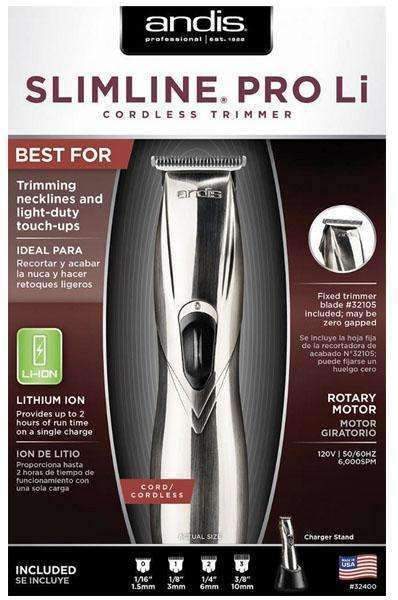 Andis Slimline Pro Li Cordless Trimmer - Deluxe Beauty Supply
