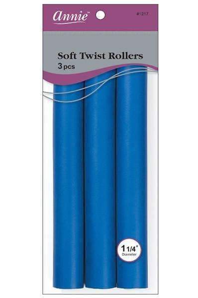 Annie Soft Twist Rollers 1 1/2" #1217 - Deluxe Beauty Supply