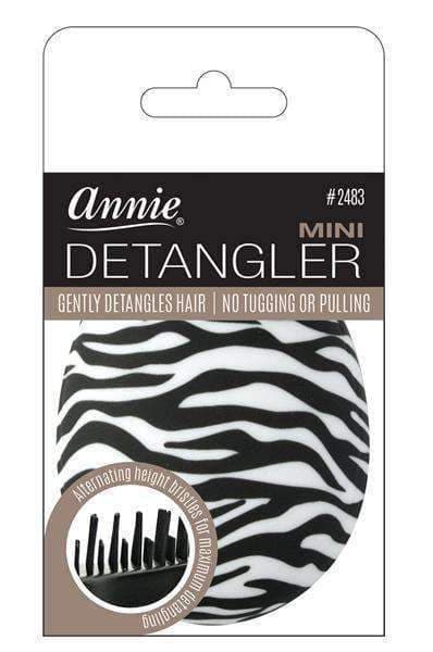 Annie Brush Mini Detangler Zebra #2483 - Deluxe Beauty Supply