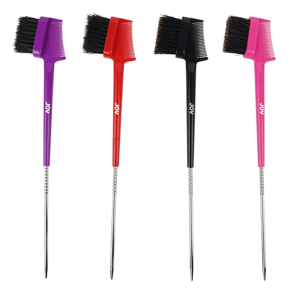 Joy 3-In-1 Pintail Edge Brush & Comb Assorted #2607