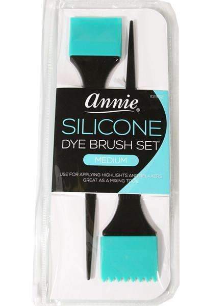 Annie Silicone Dye Brush Set Medium #2962 - Deluxe Beauty Supply