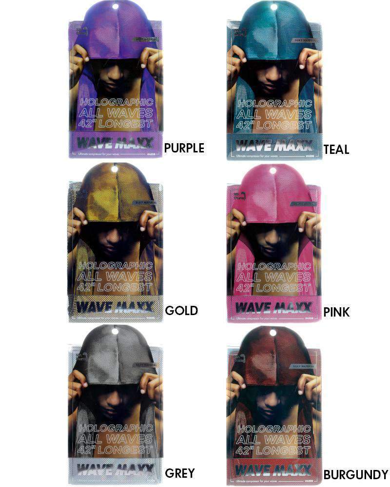 Mr. Durag Holographic Wave Maxx Durag 42" Assorted #4308