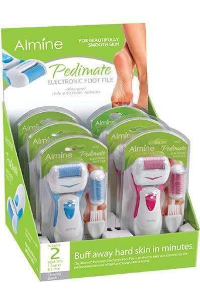 Almine Pedimate Washable Electronic Foot File #5762 - Deluxe Beauty Supply