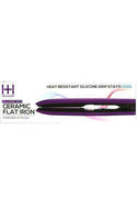 Annie Silicone Grip Ceramic Flat Iron #5950 - Deluxe Beauty Supply