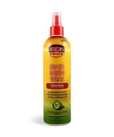 African Pride Braid Sheen Spray - Original - Deluxe Beauty Supply