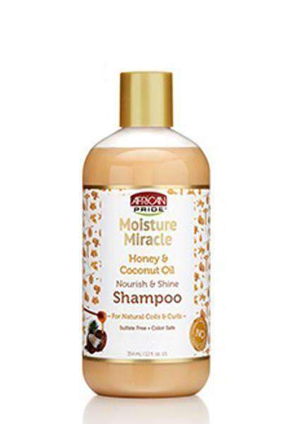 African Pride Moisture Miracle Honey & Coconut Oil Shampoo - Deluxe Beauty Supply