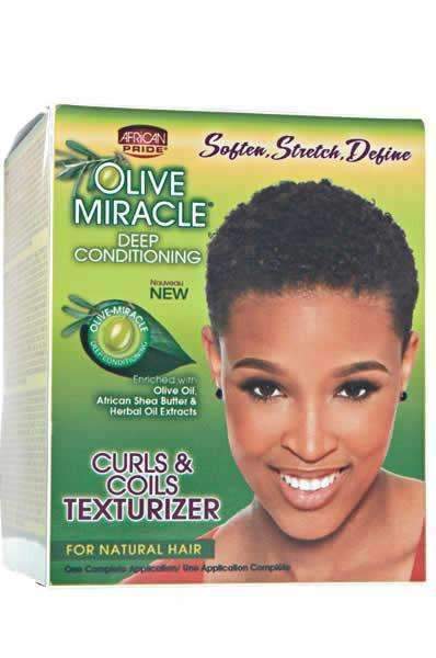 African Pride Olive Miracle Curls & Coils Texturizer - Deluxe Beauty Supply