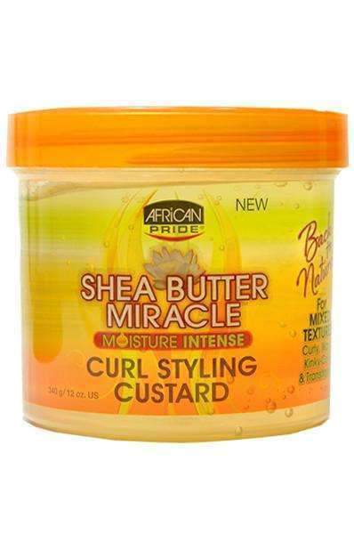 African Pride Shea Butter Miracle Curl Styling Custard - Deluxe Beauty Supply