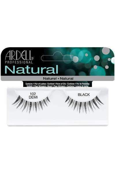 Ardell Natural Lashes - 102 Demi Black - Deluxe Beauty Supply