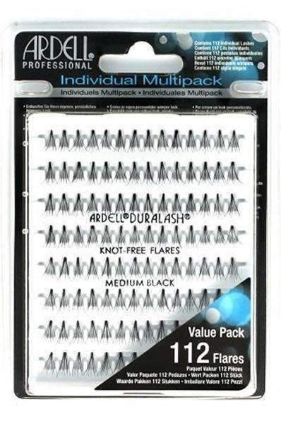 Ardell Natural Multipack - Knot-Free Flares Medium Black - Deluxe Beauty Supply