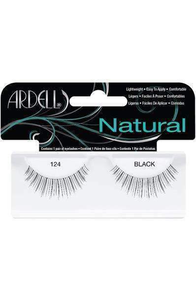 Ardell Natural Lashes #124 Black - Deluxe Beauty Supply