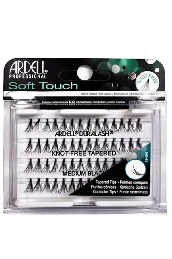 Ardell Soft Touch Individual Lashes - Knot-Free Medium Black - Deluxe Beauty Supply