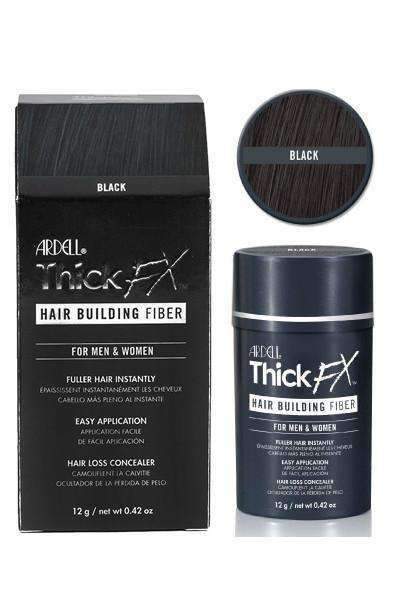 Ardell ThickFX Hair Building Fiber - Black - Deluxe Beauty Supply