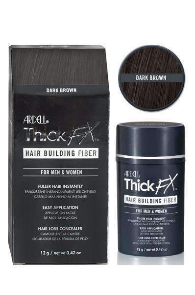 Ardell ThickFX Hair Building Fiber - Dark Brown - Deluxe Beauty Supply