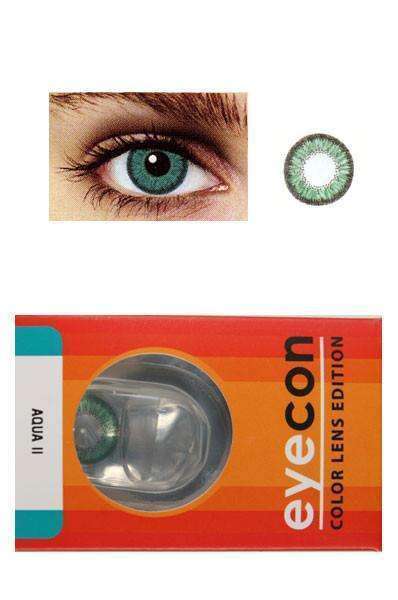 Eyecon Colour Lenses - 2 Tone Aqua - Deluxe Beauty Supply