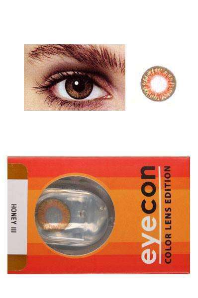 Eyecon Colour Lenses - 3 Tone Honey - Deluxe Beauty Supply