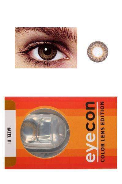 Eyecon Colour Lenses - 3 Tone Hazel - Deluxe Beauty Supply