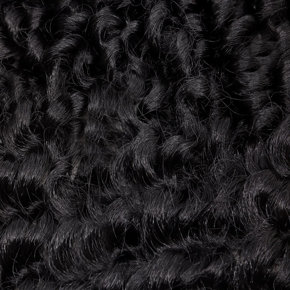 Double Twist Curl Crochet Braid 14"