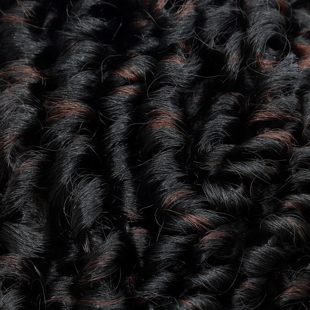 Double Twist Curl Crochet Braid 14"