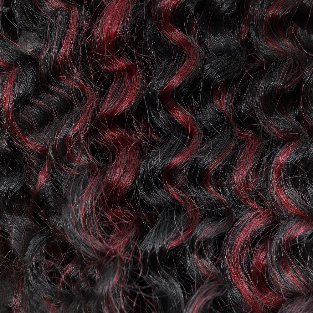 Double Twist Curl Crochet Braid 14"