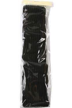 Black Hair Scrunchies 10pcs - Deluxe Beauty Supply