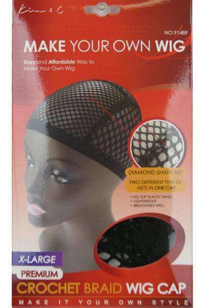 Premium Crochet Braid Wig Cap - Extra Large - Deluxe Beauty Supply