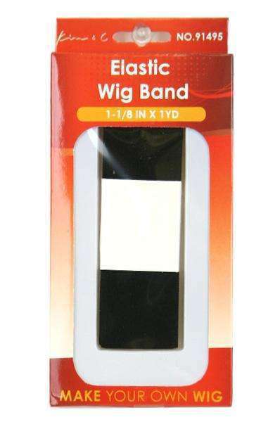 Elastic Wig Band 1 1/8 inch x 1 YD - Deluxe Beauty Supply