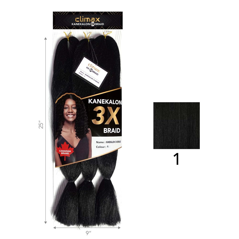 CLIMAX 3X Kanekalon Braid CLIMAX 3X Kanekalon Braid