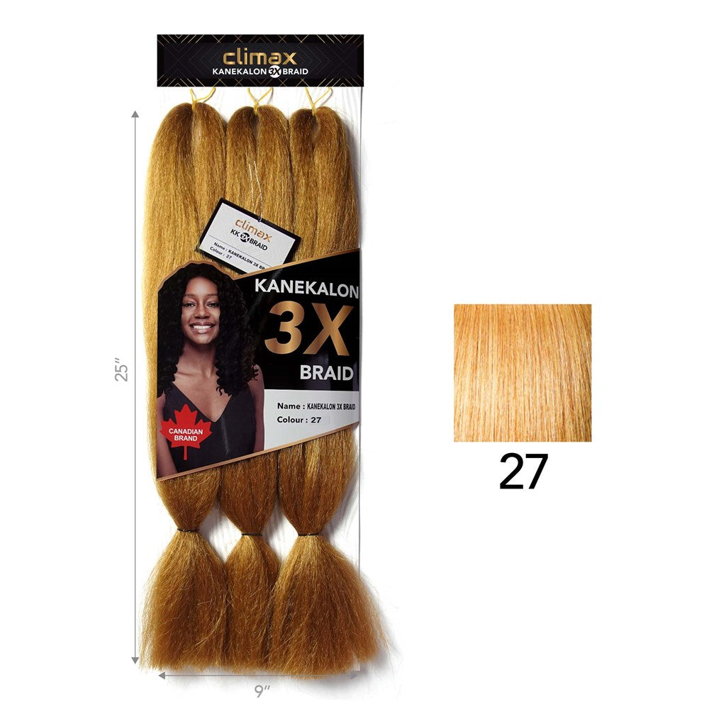 CLIMAX 3X Kanekalon Braid CLIMAX 3X Kanekalon Braid